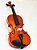 Kit Violino Barth Violin Nt 4/4 com Estojo (BK), Arco,Breu + Espaleira + Afinador - Imagem 4