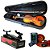 Kit Violino Barth Violin Nt 4/4 com Estojo (BK), Arco,Breu + Espaleira + Afinador - Imagem 1