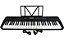 Teclado Musical Arranjador Meike 61 Teclas MK-2902 MIDI - Sensitive - USB -  Visor Lcd + Fonte Bivolt + Suporte Partitura - Imagem 3