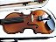 Violino Barth Violin 4/4 Old Bright - Tampo Sólido - Solid Wood + Estojo Cr + Arco + Breu - Imagem 9