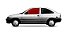Vidro de Porta Escort 2 Sapão - Imagem 1