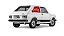 Vidro Lateral Móvel Fiat 147 / Spazio - Imagem 1