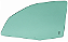 Vidro de Porta Dianteira Clio/Symbol Hatch e Sedan 4 Portas - Imagem 3