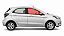 Vidro de Porta Dianteira Ka+ Hatch/Sedan - Imagem 1