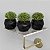 3 Mini Vasos MESH - Imagem 2