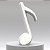 Colcheia Simples Nota Musical - Imagem 4
