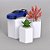 Pedestais Expositores Kit 3 Hexagonais PDH Maior - Imagem 1