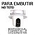 SUPORTE de EMBUTIR no TETO p/ Câmeras Intelbras iM4 iM4c iZc 1004 - Imagem 3