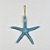 Enfeite Estrela Azul Escuro 24 cm XF-50 - Imagem 1