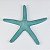 Enfeite Estrela de Mesa Turquesa XH-16 - Imagem 1