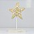 Enfeite Estrela Rústica no Pedestal XH-57 - Imagem 1