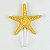 Cabideiro Estrela 20cm Amarelo - Imagem 1