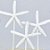 Enfeite Pedestal Trio de Estrelas Brancas XG-31 - Imagem 2