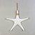 Enfeite Estrela Pendurada Branca XG-84 - Imagem 1