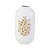 Vaso Branco com Coral XJ-66 B - Imagem 2
