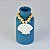 Enfeite Vaso Azul com Concha em Cerâmica XJ-73 A - Imagem 2