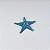 Enfeite Estrela Pequeno Azul XK-53 - Imagem 1