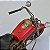 Enfeite Moto Chopper Grande Vermelha em Metal CM-36 - Imagem 3