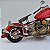Enfeite Moto Chopper Grande Vermelha em Metal CM-36 - Imagem 4