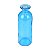 Vaso Garrafa Transparente Azul em Vidro TF-11 - Imagem 3