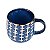Caneca Round Cinza Riscos em Cerâmica 400 ml TD-96 C - Imagem 2