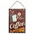 Placa de Metal Fresh Coffee CW-22 - Imagem 1