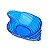 Petisqueira Concha Azul Gold TF-18 - Imagem 3