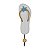 Cabideiro Chinelo Branco D XO-95A - Imagem 1