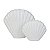 Dupla De Vasos Branco E Branco XO-39 B - Imagem 1