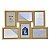 Porta Retrato Mdf Seis Molduras Bege TK-75B - Imagem 2