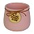 Vaso Com Relevo Rosa Sweet Home TL-57A - Imagem 1