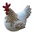 Enfeite Galinha Em Resina TL-78 - Imagem 1