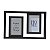 Quadro Com Duas Molduras Preta TM-39C - Imagem 2