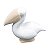 Decoração Em Ceramica Pelicano Branco TJ-74 - Imagem 1