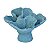 Enfeite De Coral Branco Resina Azul TM-86B - Imagem 1