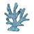 Enfeite Coral Moderno Em Resina Azul TN-01B - Imagem 1