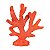 Enfeite Coral Moderno Em Resina Vermelho TN-01C - Imagem 1