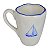 Caneca Branca Barco XQ-01A - Imagem 2
