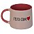Caneca Rosa Feito Com XQ-16 - Imagem 2