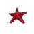 Enfeite Estrela-do-Mar Vermelha SB-06 - Imagem 1