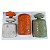 Conjunto com 3 Potes Decorativos com Tampa e Relevo SB-19 - Imagem 1