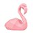 Enfeite Flamingo Sentado Esquerdo em Resina YM-26 - Imagem 2