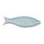 Petisqueira Peixe Azul XO-04B - Imagem 1