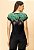Blusa Energia Japonesa Estampa Floral Barrada - Imagem 2