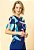 Blusa Encontros Manga Curta Blusê Amarração Lateral - Imagem 1