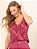 Top "Elegante" Decote V Estampado - Imagem 1