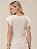 Blusa "Frescor" Listrada Manga Babado - Imagem 2