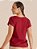 Blusa Orientar Japonesa Assimetria Com Franzido - Imagem 2