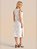 Vestido Plenitude Sm Tubo Midi Assimetria - Imagem 2