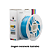 FIlamento PLA 1,75mm 1Kg Boutique Azul Ciano para Impressora 3D DynaLabs - Imagem 1